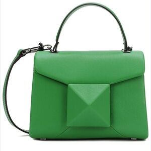 TIFFANY & FRED PARIS FULL-GRAIN SOFT LEATHER TOP HANDLE SHOULDER BAG